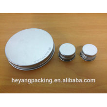aluminium cap for cosmetic packaging bottle
